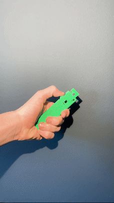 OTF Fidget Comb (Fully 3D Printed)