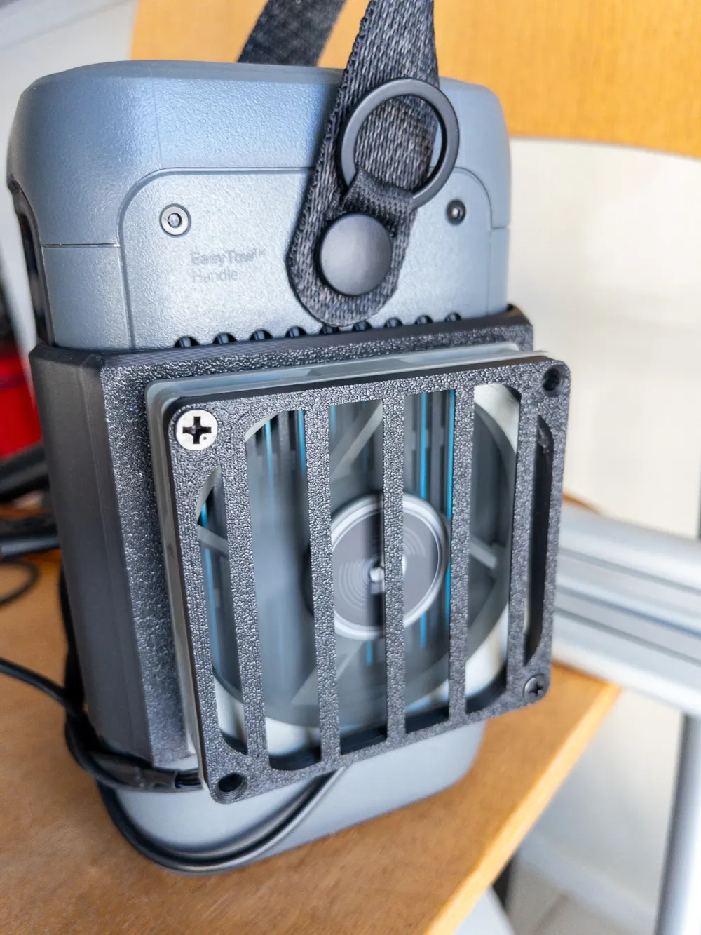 Anker Solix C200 Fan Adapter 80mm - Free 3D Print Model - MakerWorld