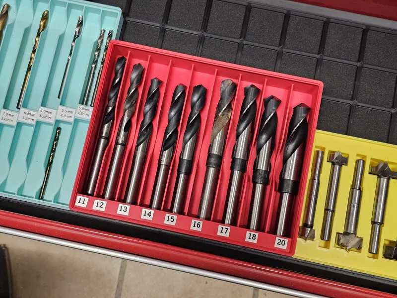 Parkside 11-20mm HSS Drill Bit Holder Gridfinity