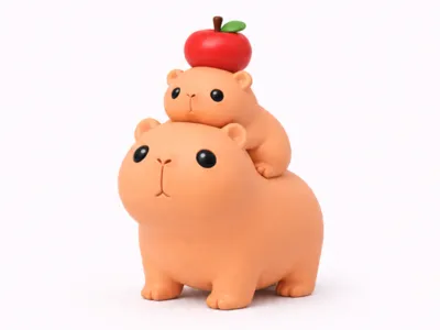 Cute Capybaras