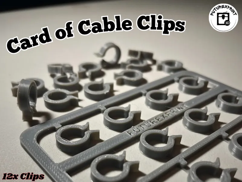 Card of Cable Clips