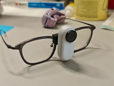 insta360 go Glasses Mount