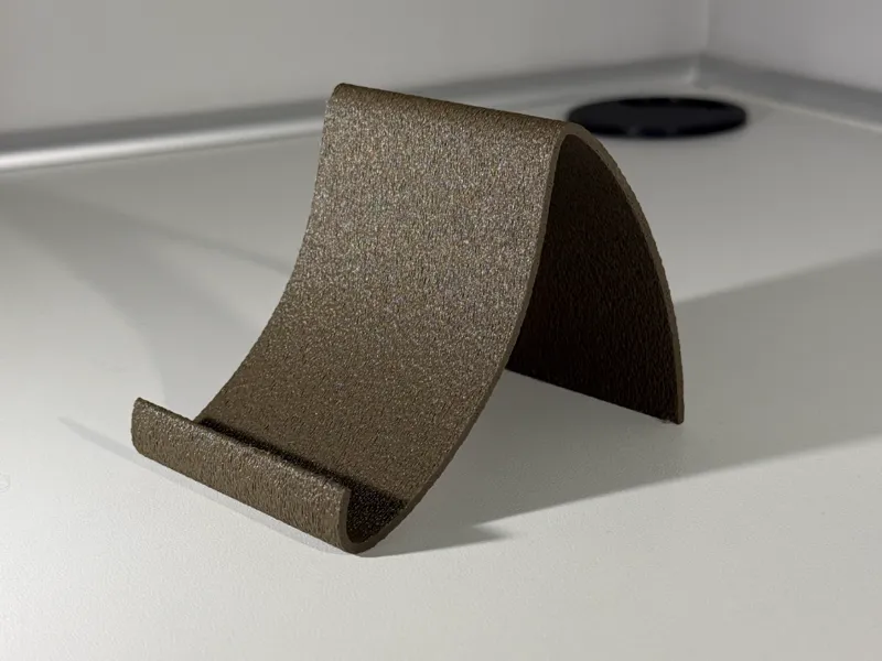 Desk phone holder