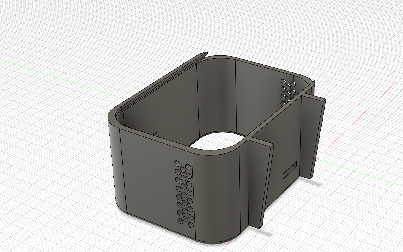 Miniatura 3 do modelo 3D 目博士温度计小电视外壳5号电池版