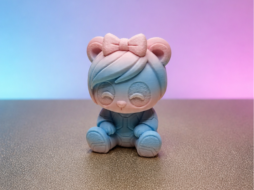 Chibi Figur „Mimi“ suesse Schleifen Miniatur