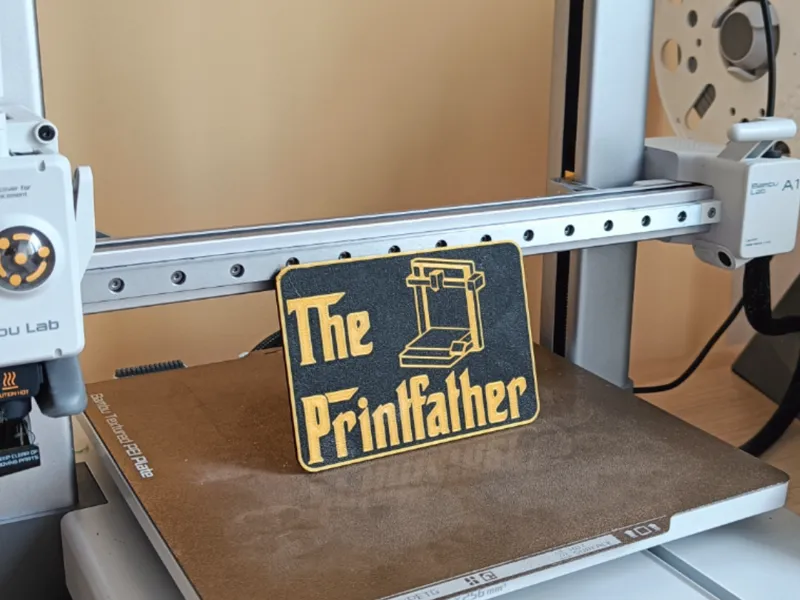 The Printfather Flat Plate