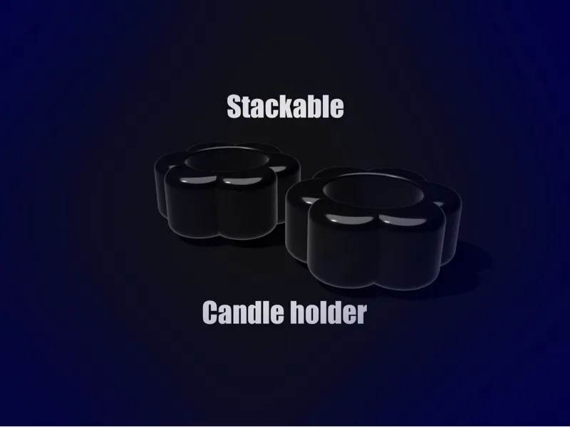 Stackable Candle holders