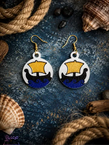 Pendientes: Odyssey vessel earrings — vista de referencia 2