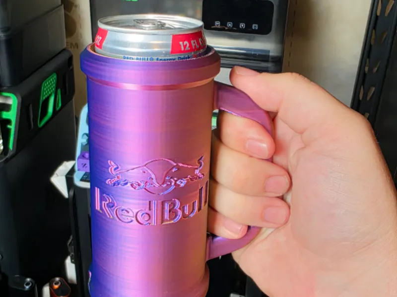 12oz Redbull Can Holder (NO SUPPORTS)
