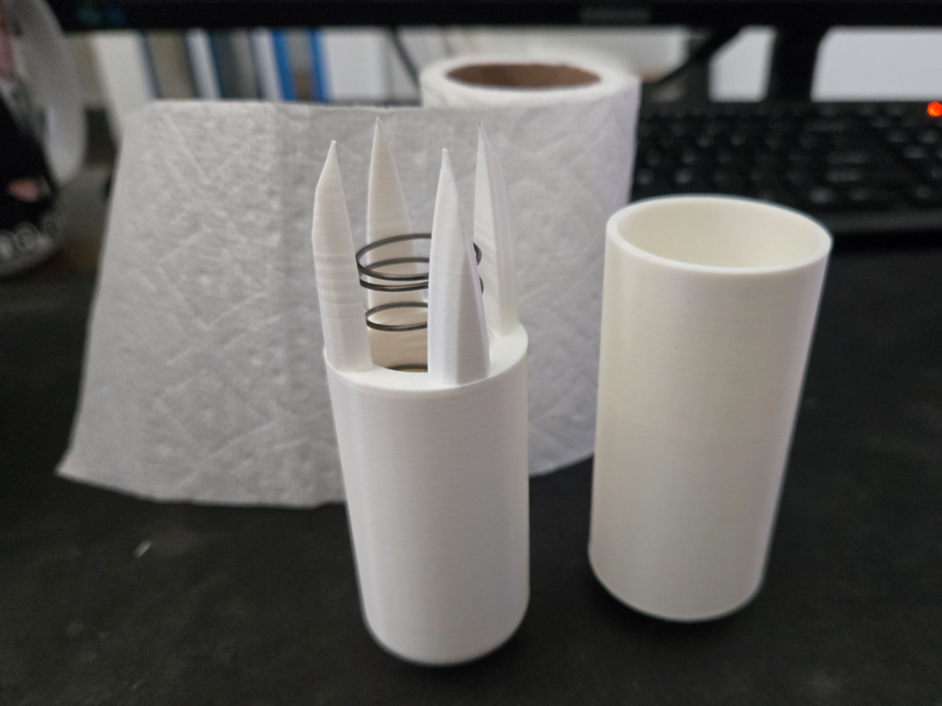Toilet Self Defense - Toilet Paper Roll Holder 3D model