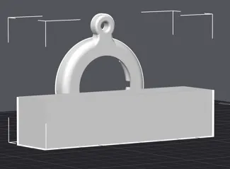 4 button garage door opener AirTag holder