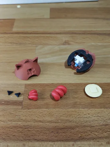 Objeto manipulable: CLICKERBALL Series - Vulpix #037 — vista de referencia 3