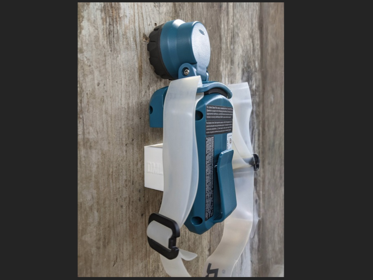 Makita DML800 18VLXT LED Headlamp Hanger EasyPrint