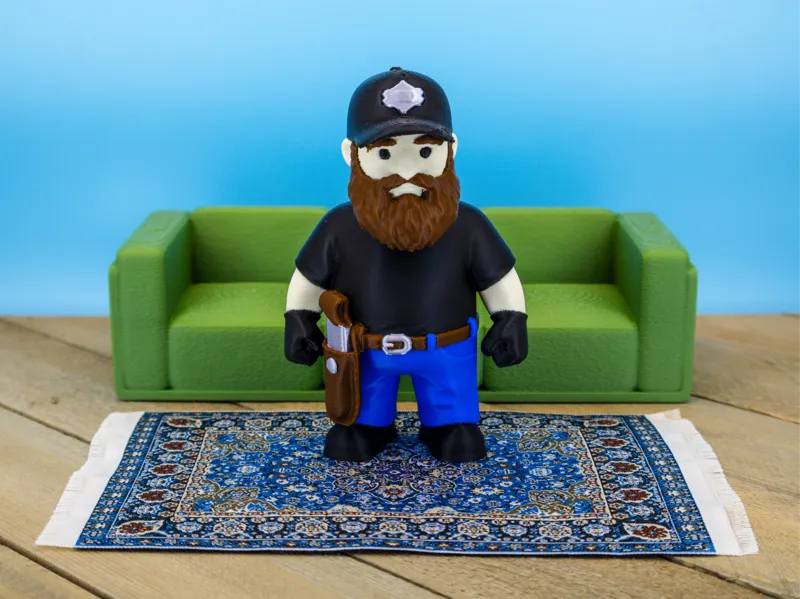 Lil’ Bearded Biker