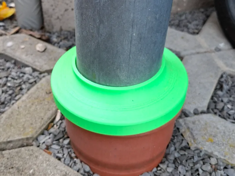 Übergang KG100 auf Ø76