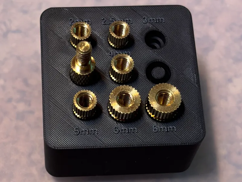 Gridfinity Dackzzm Heat Set Insert Tool