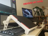 Support tablette graphique par-dessus le clavier — photo 1