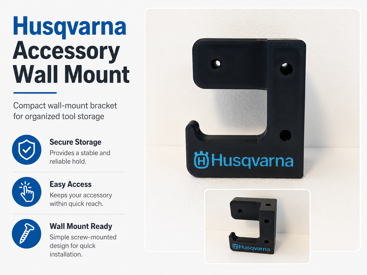 Husqvarna Chainsaw Wall Mount