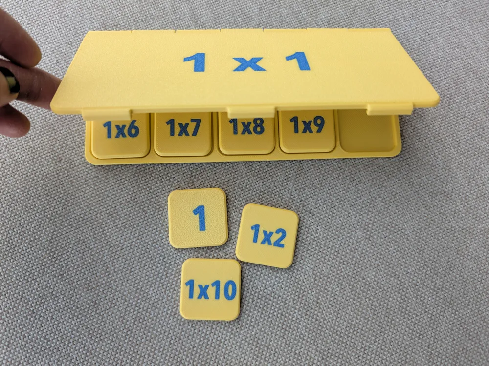 Playful Multiplication: Flip & Learn Math for Kids - Free 3D Print ...