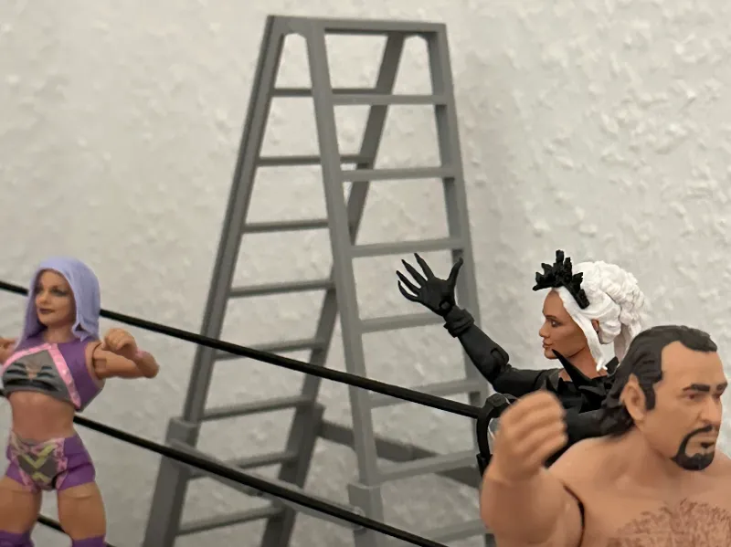 WWE Leiter für Action Figuren A1 Mini Profil
