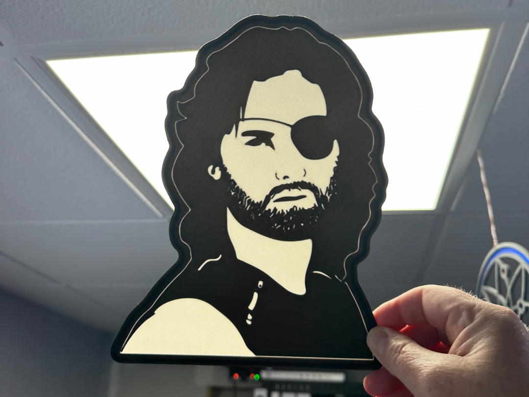 Snake Plissken LED Lamp (Light Box)