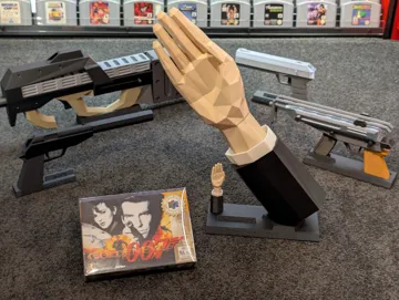 Modelo para impresión 3D: Goldeneye 007 64 - Unarmed - Slappers only! — vista de referencia 3