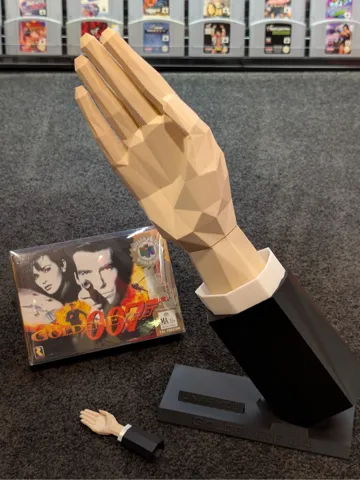 Modelo para impresión 3D: Goldeneye 007 64 - Unarmed - Slappers only! — vista de referencia 2