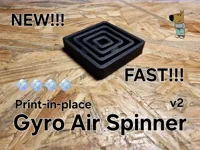 Gyro fidget à air v2 - imprimé en une pièce — photo 1