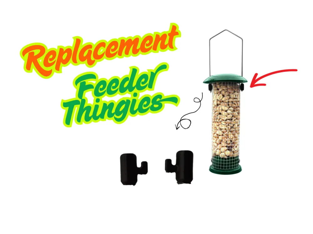 Replacement Wire Bird Feeder Hooks Clips by 3DPDP - MakerWorld