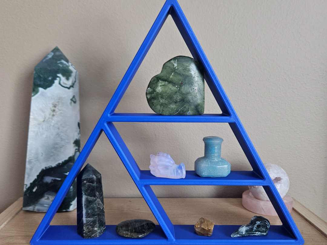 Triangle Display Shelf