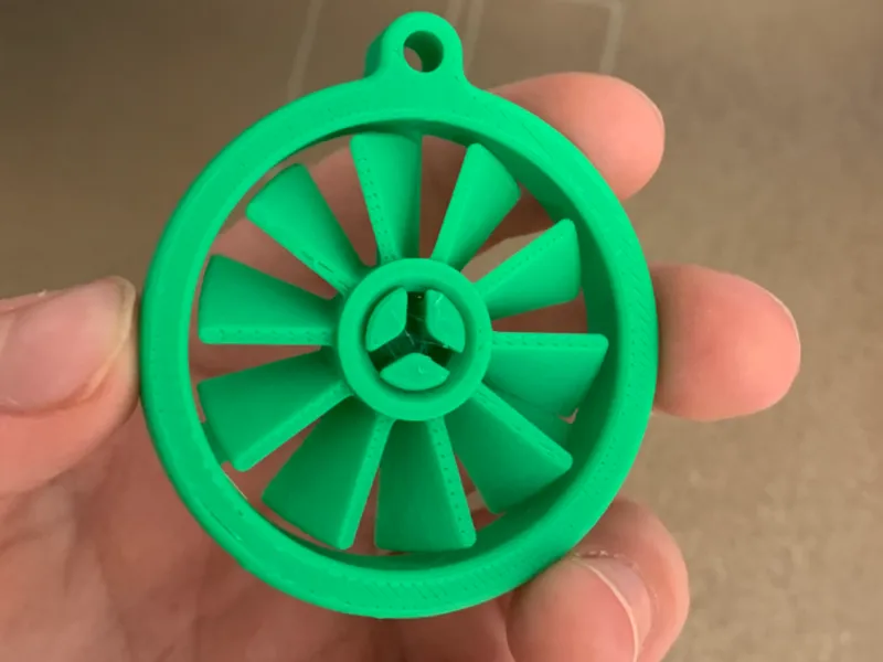 Turbine Keychain