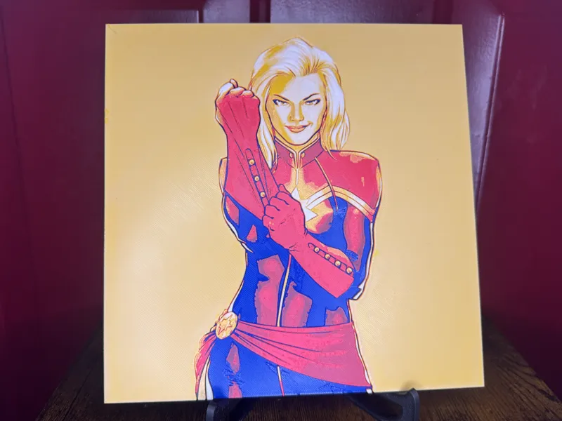 Captain Marvel Hueforge