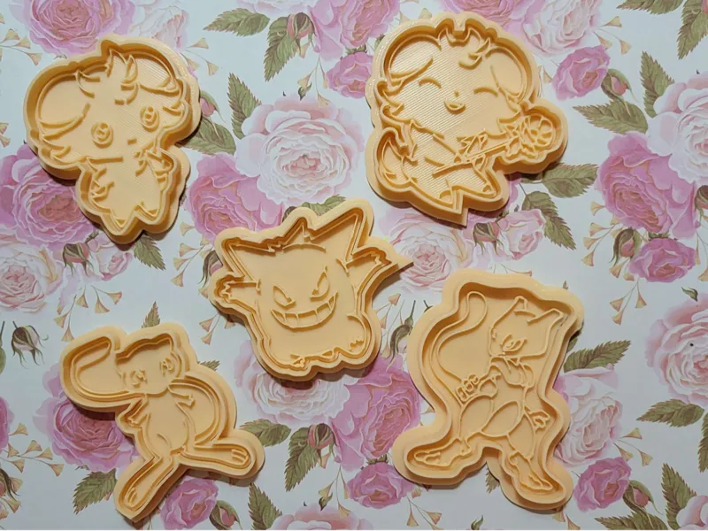 Pokemon Cookie Cutter Set 3