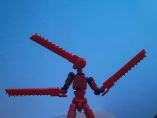 Chainsword man dummy 13