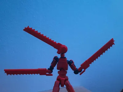 Chainsword man dummy 13