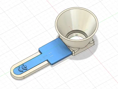 gated measuring spoon Scoop