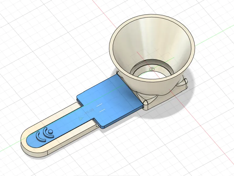 gated measuring spoon Scoop