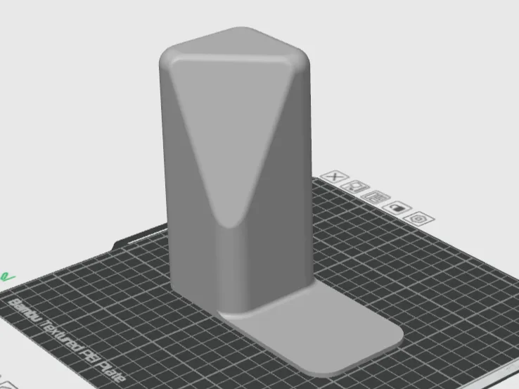 Simple Bookend with feet