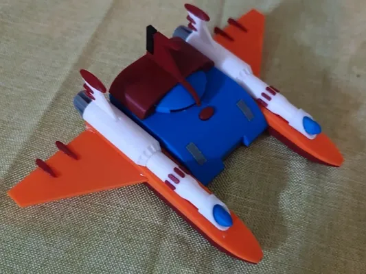 Big Shooter from Jeeg Robot (Anime version) No AMS