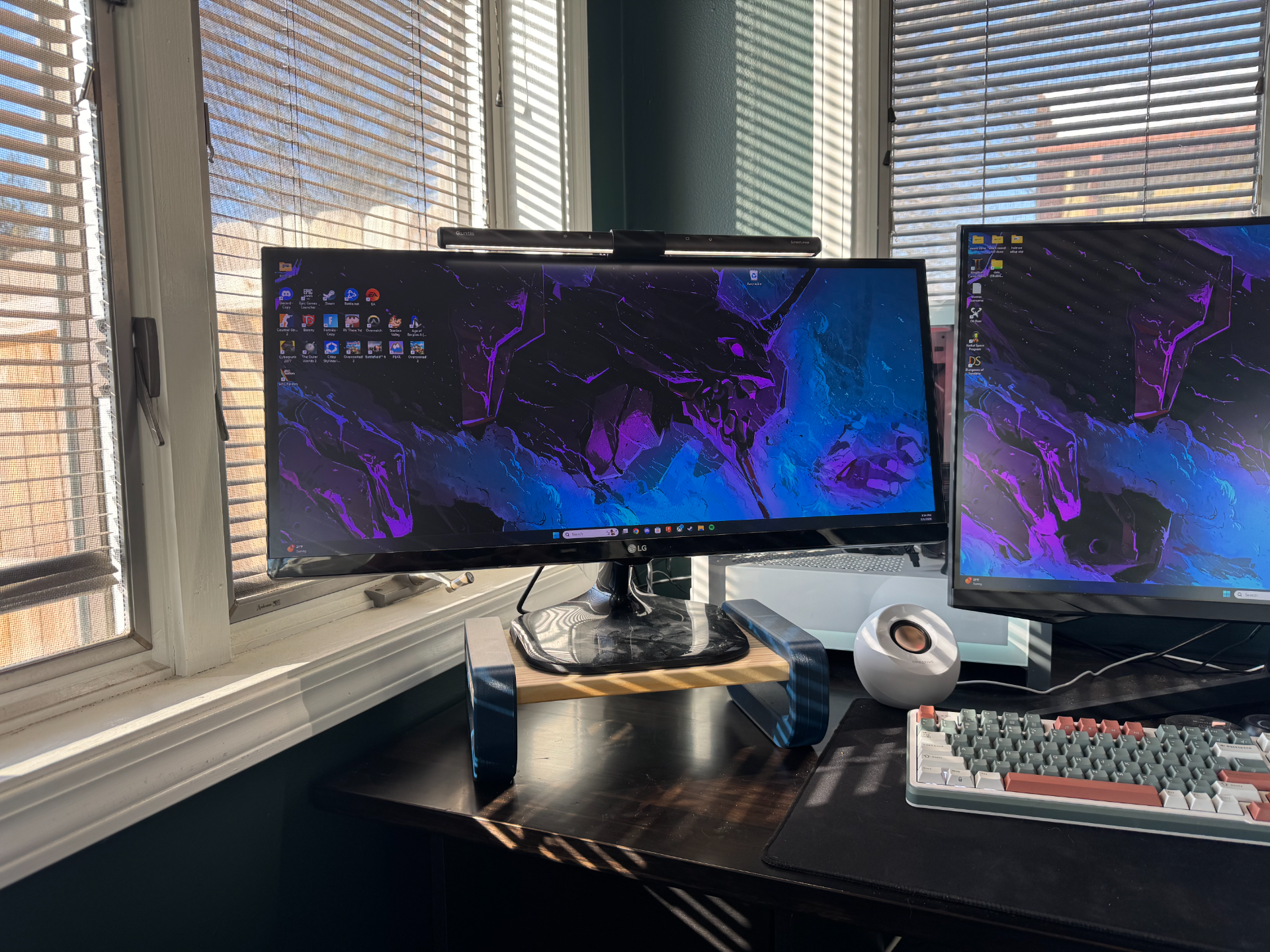 Minimalist Monitor Stand – 3.75" Rise