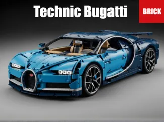 Brick Technic Bugatti Chiron Set