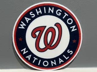 Washington Nationals Logo Sign