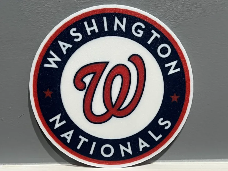 Washington Nationals Logo Sign