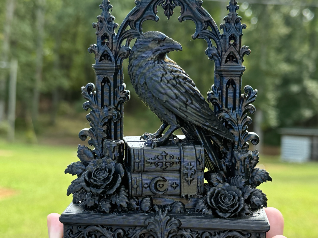 Raven on Books - 1