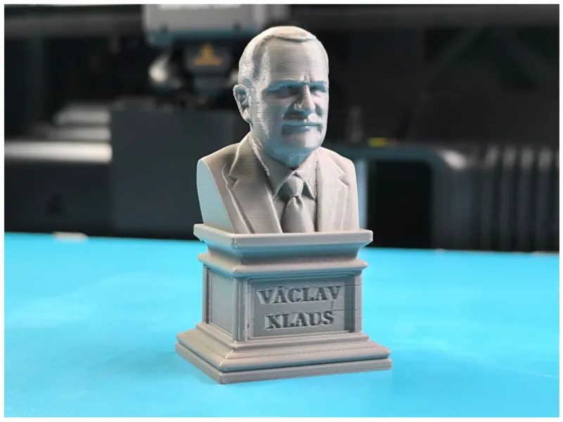 Václav Klaus bust