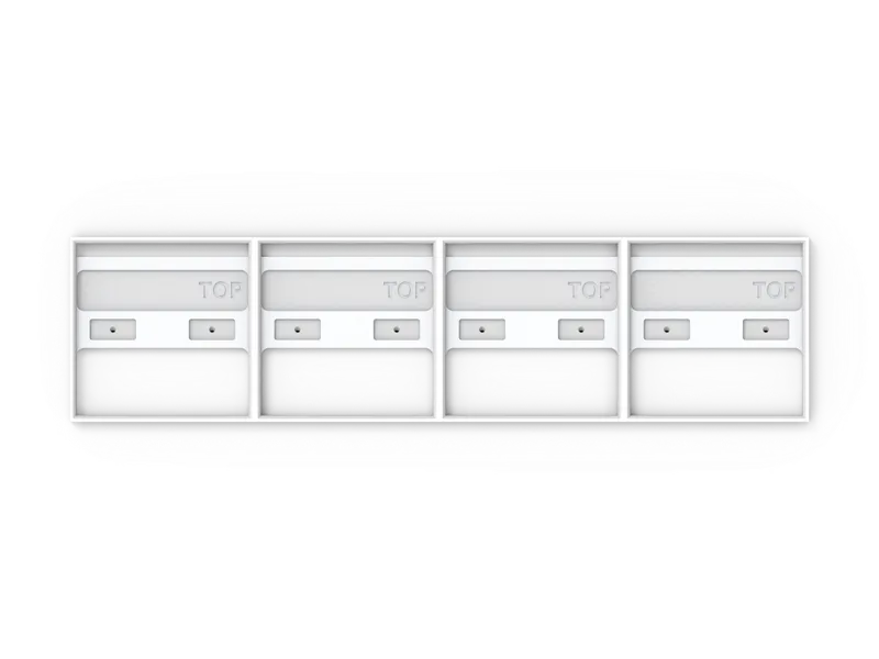 WORBY - Wall Organizer - Base Grid 4x1