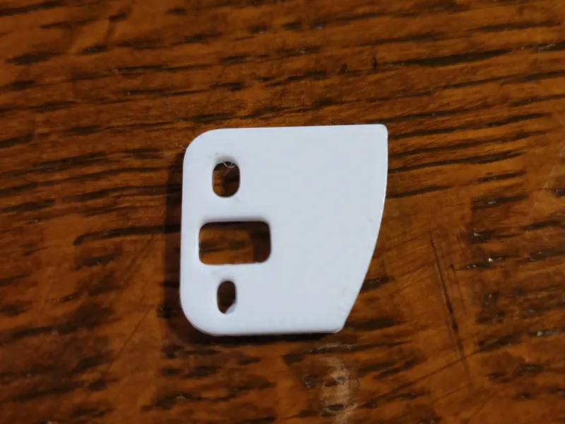 Bernina 830 Record Reverse Buttonhole Plate