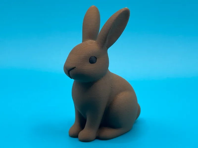 Chocolate Easter Bunny Decoration | No Supports
