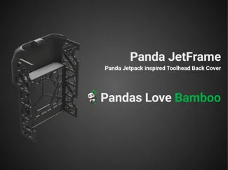 Panda JetFrame Toolhead Back Cover