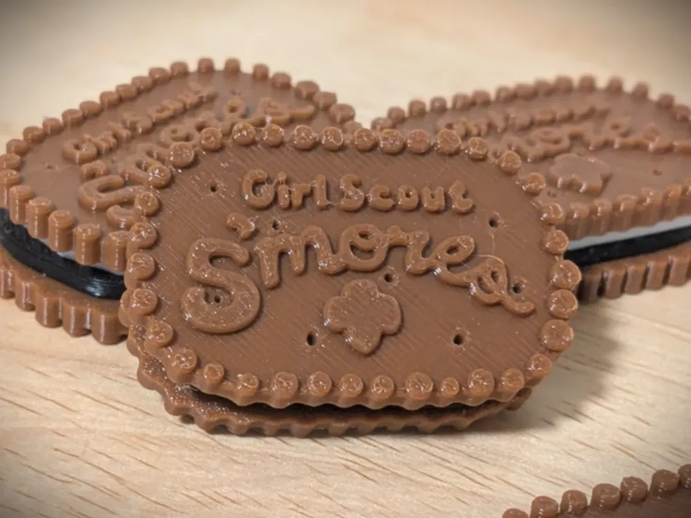 S mores Girl Scout Cookie Replica By Tacitus Kilgore MakerWorld S mores Girl Scout Cookie Replica By Tacitus Kilgore MakerWorld